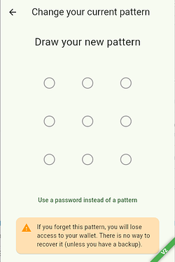 Changing the authentication password