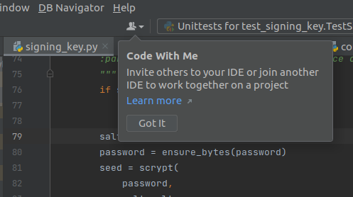 Code With Me - Jetbrains